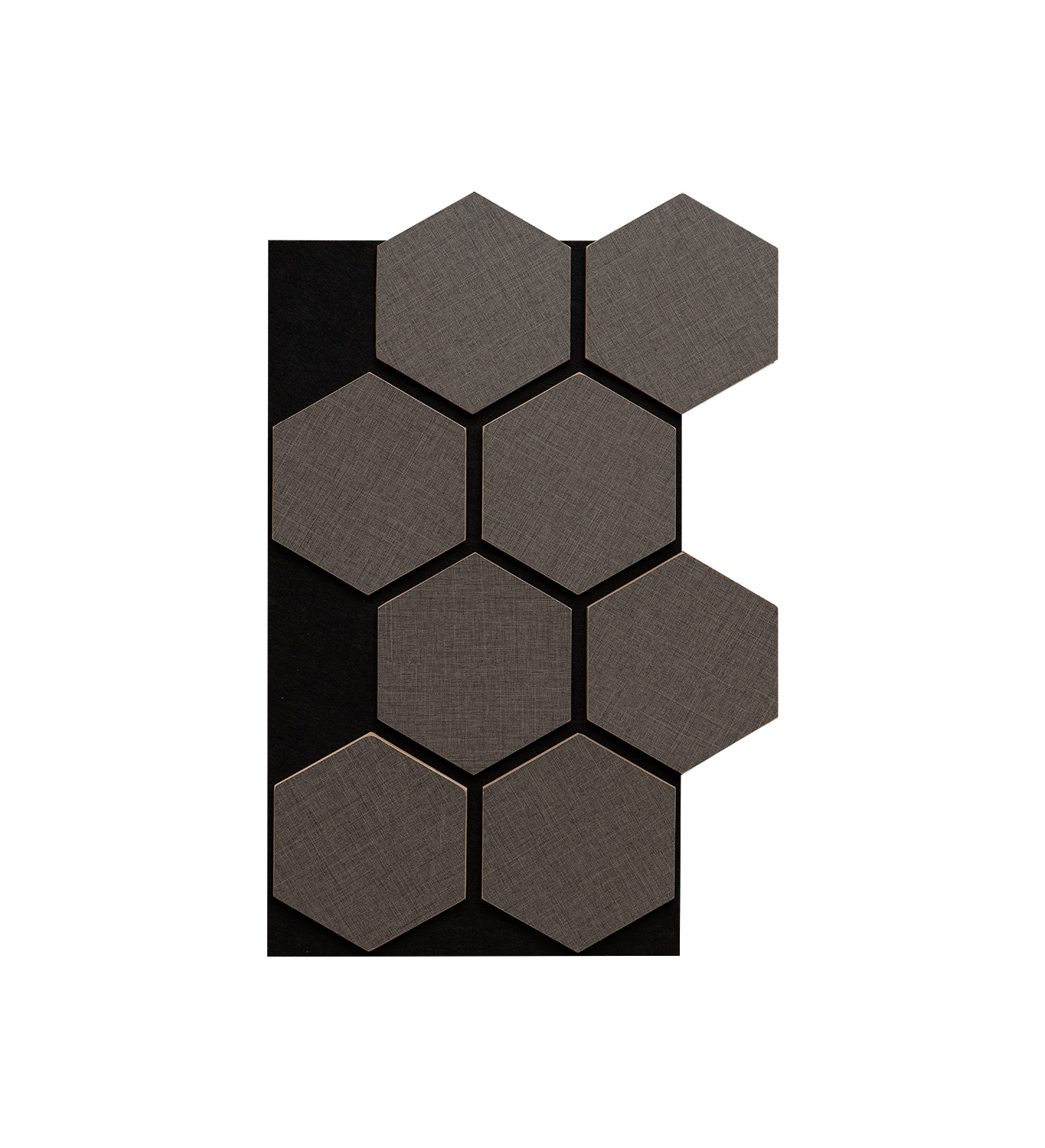 Set panou acustic hexagon twist 30 x 52 cm