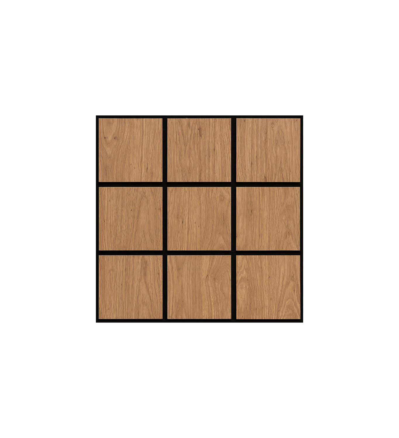 Set panou acustic square frasin 60 x 60 cm
