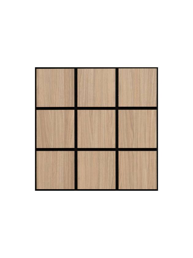 Set panou acustic square stejar 60 x 60 cm